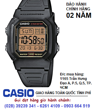 Casio W800H-9AVDF, Đồng hồ Casio W800H-9AVDF chính hãng| Bảo hành 2 năm 